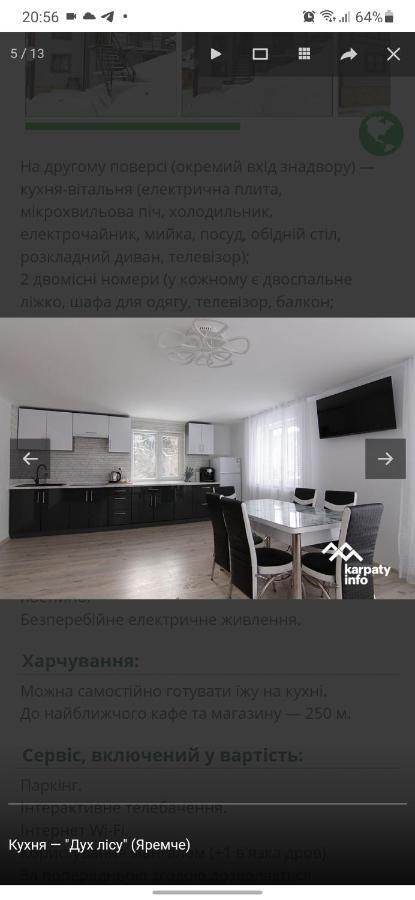 Villa Дух Лісу à Yaremtche Extérieur photo