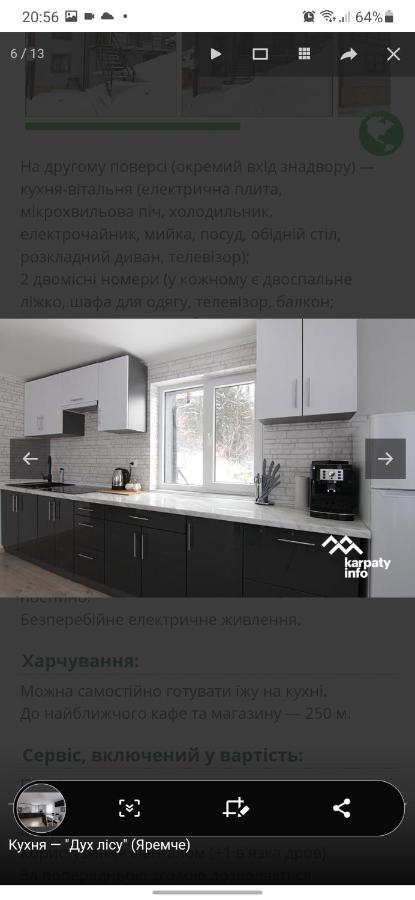 Villa Дух Лісу à Yaremtche Extérieur photo
